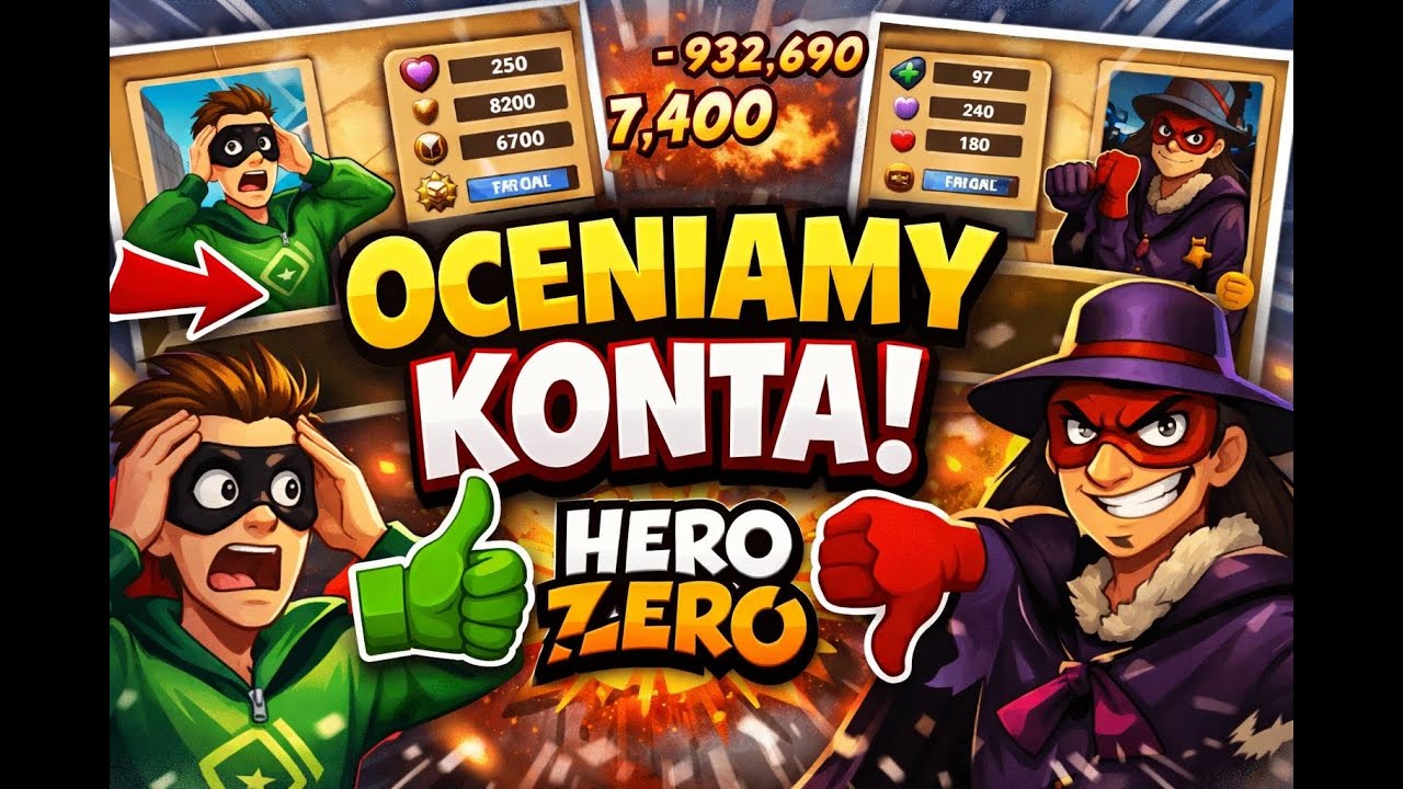 Hero Zero - oceniamy konta #6