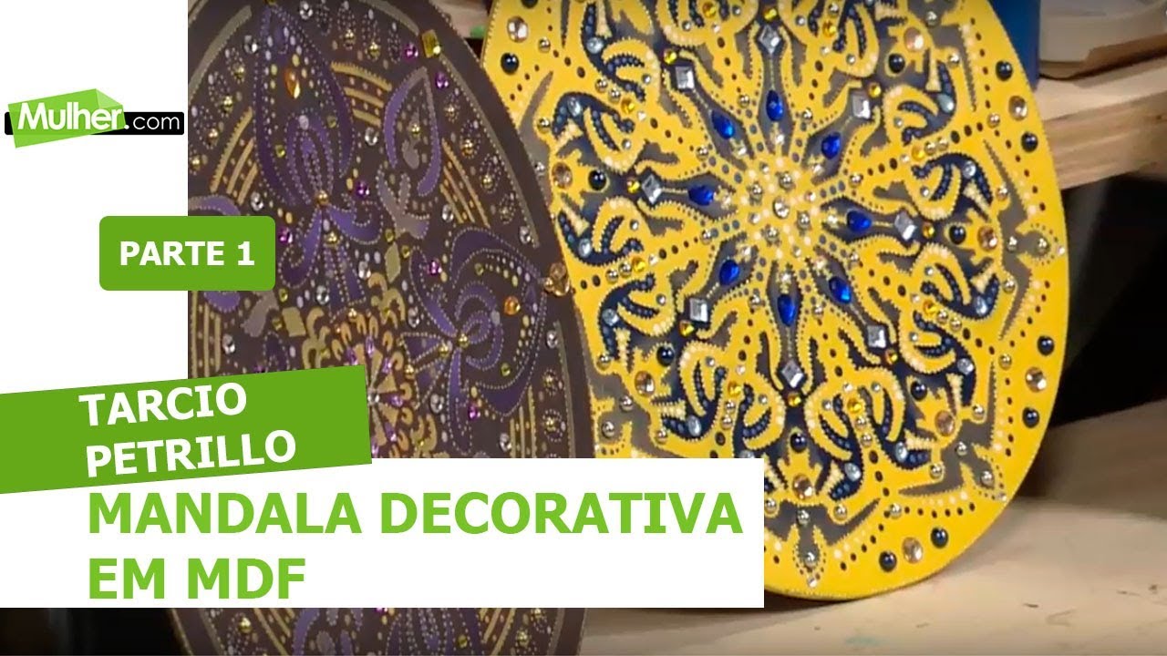 Mandala Decorativa em MDF - Tarcio Petrillo - 13/03/2019 P1