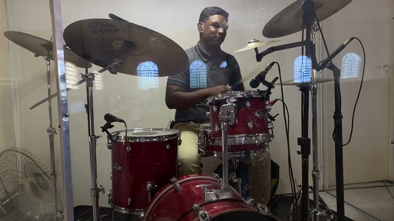 Salmos 91- drum cover 