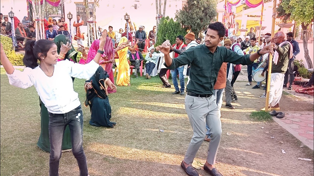 !! यादव समाज बघेली डांस। अहिरहाई नाच। गांव  । जिला सीधी ( मध्य प्रदेश ) HEMRAJ YADAV SIDHI !!