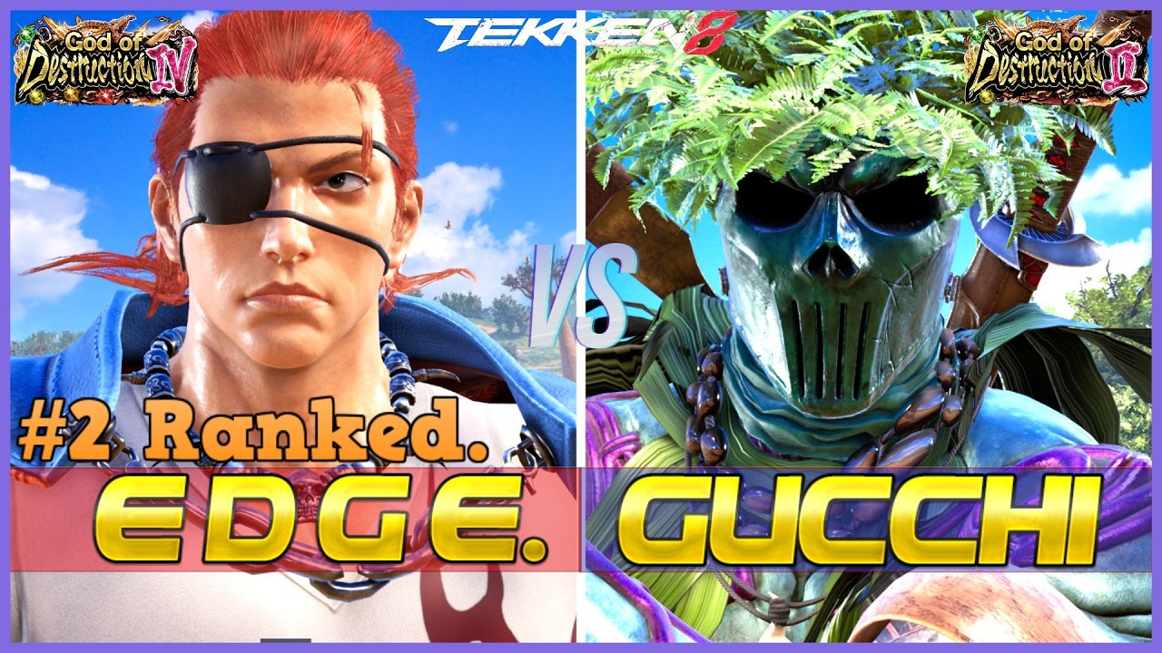 T8 ▰ EDGE (#2 Ranked Hwoarang) Vs GUCCHI (Yoshimitsu) ▰ Tekken 8 High Level Gameplay