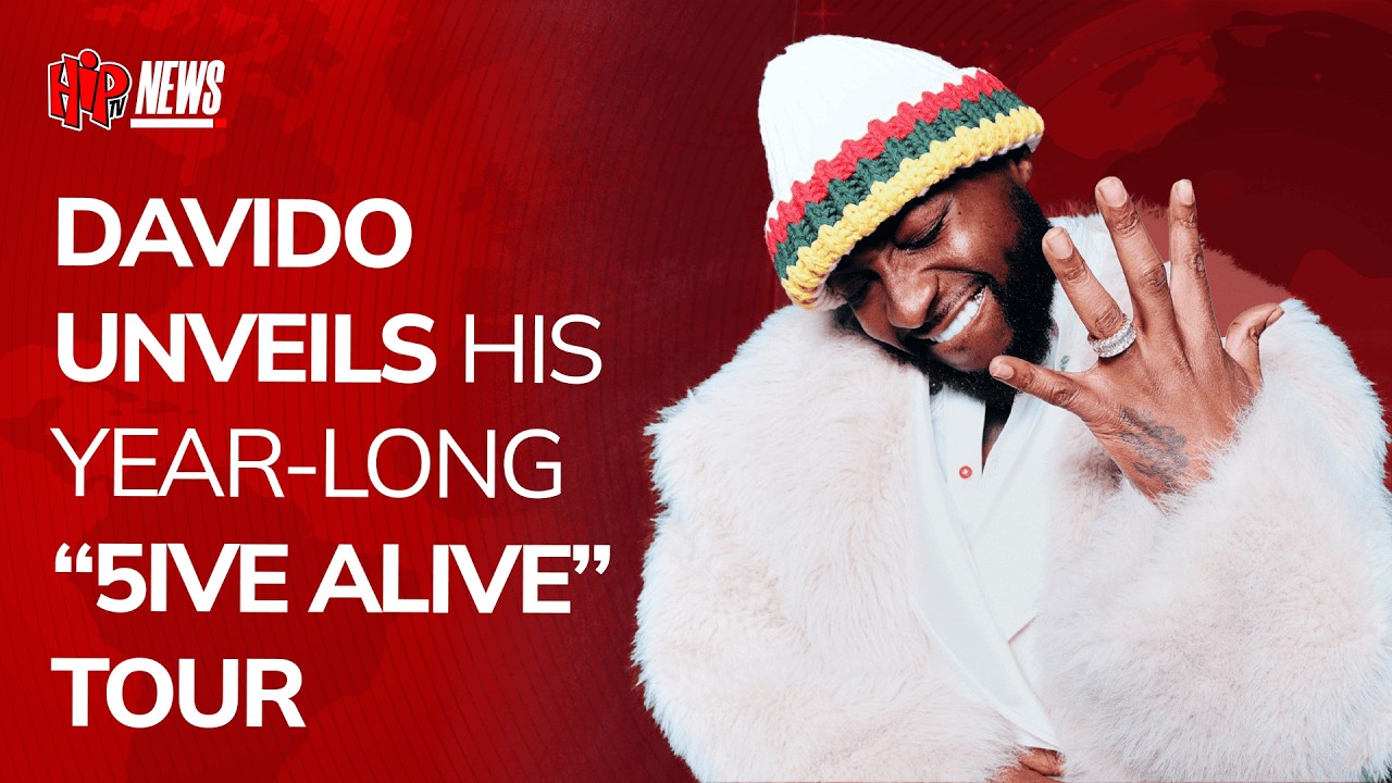 DAVIDO ANNOUNCES YEAR LONG 5IVE ALIVE TOUR