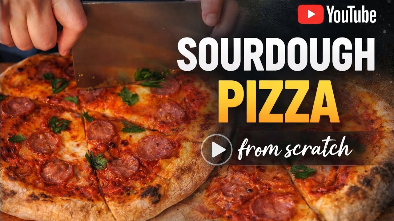 Sourdough Pizza for Sourdough Lovers (No Talking)