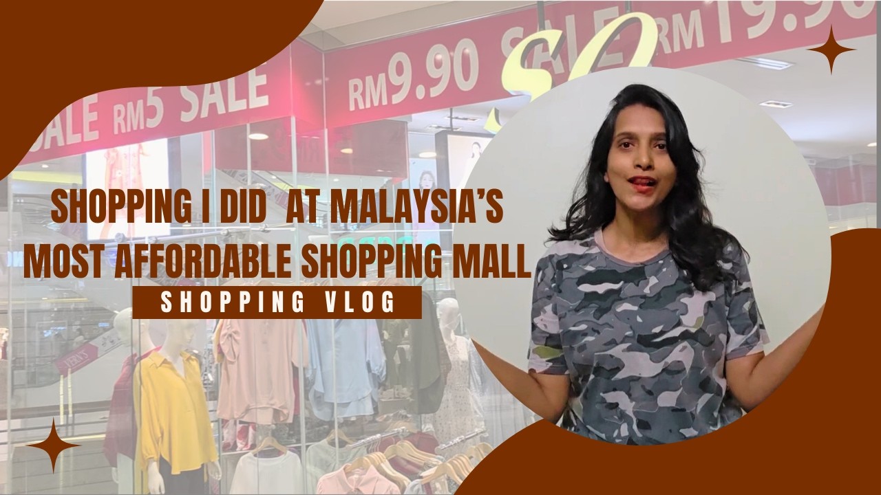 Shopping I did in KualaLumpur, Malaysia | Best Affordable Shopping | Telugu Travel Vlogs