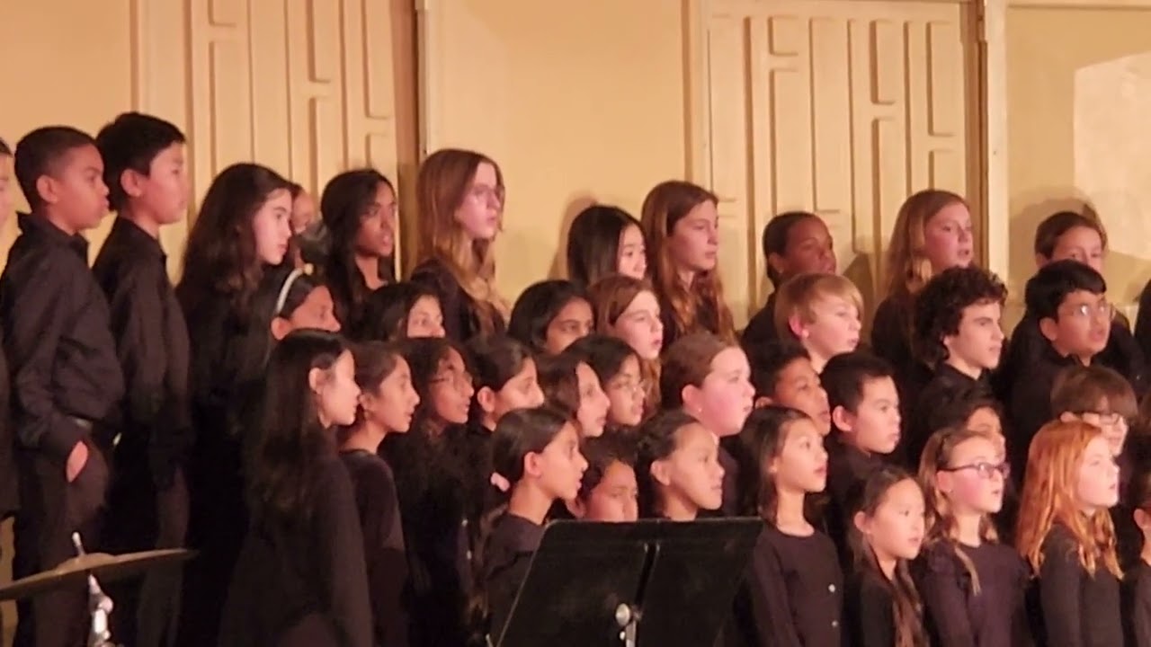 Millburn Middle School Chorus of Year 6 2024 January (Part 2)