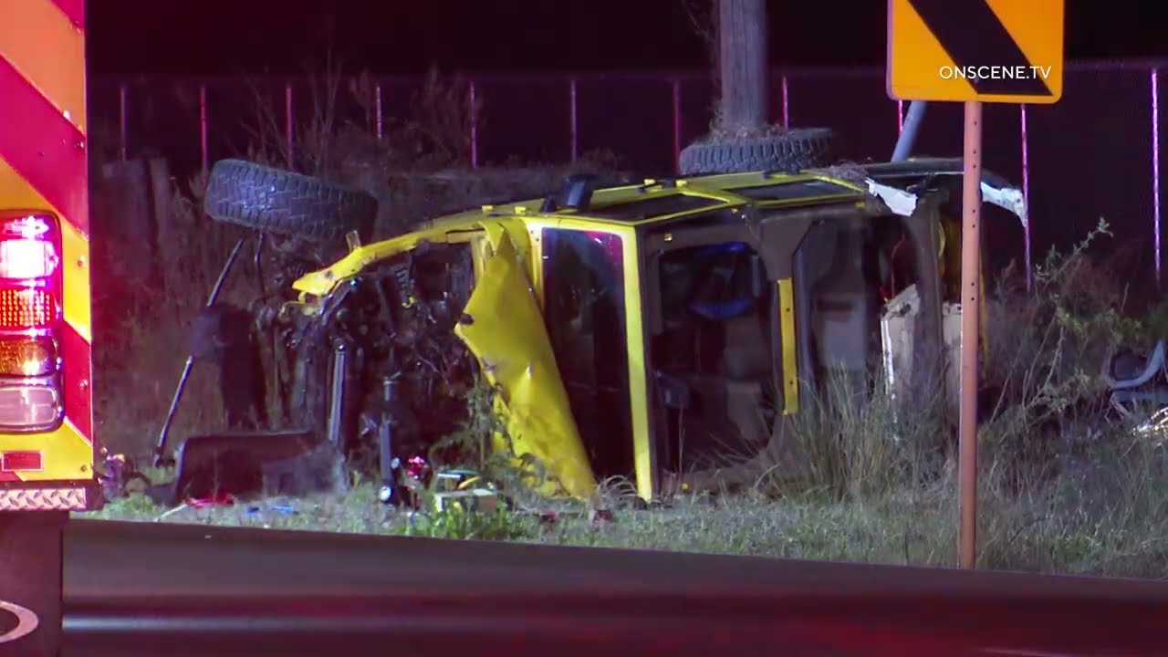 Jeep Lands On Man After Crash, Killing Him