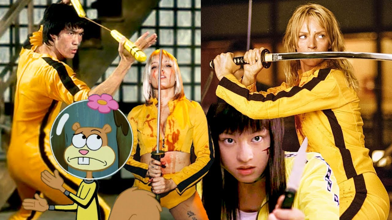 iconic fashion moments: the yellow jumpsuit ⚠️🗡🥷🏻