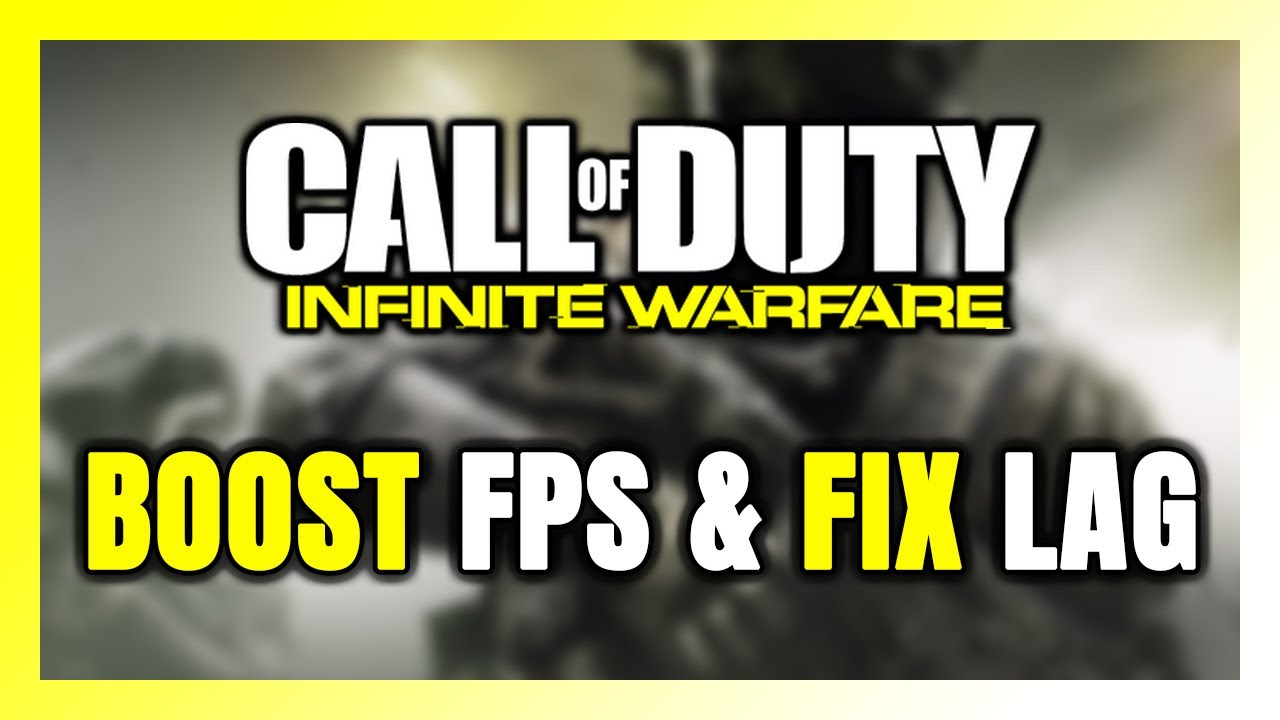 How to BOOST FPS and FIX LAG in Call of Duty: Infinite Warfare! Optimization Guide