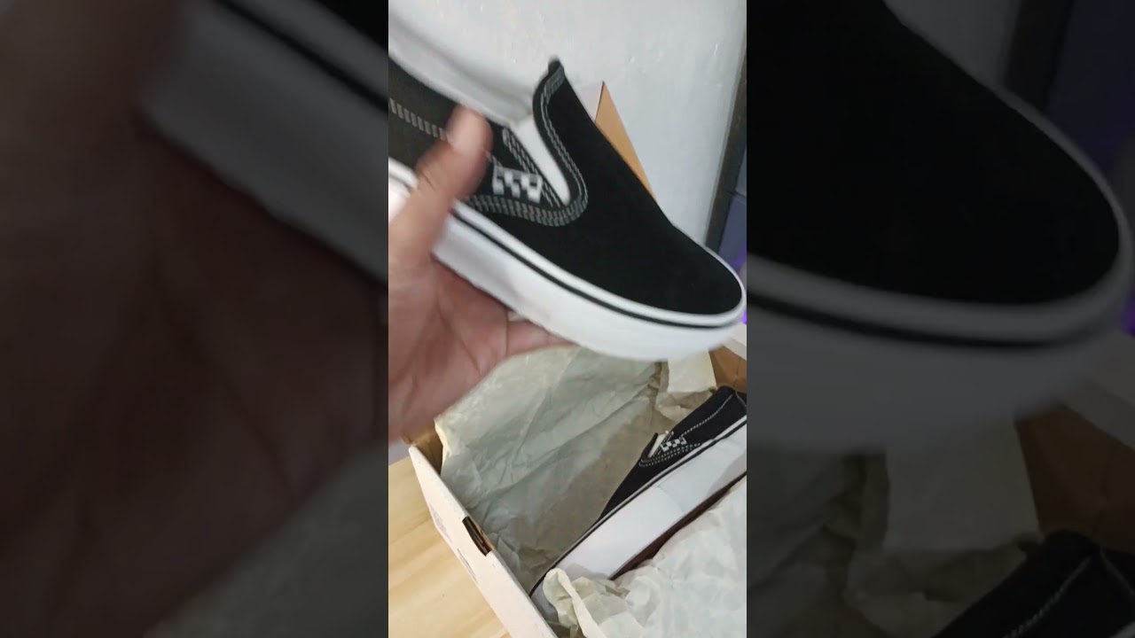 Vans Sk8 slip on pro. 🧇🏁 #vans #vansoffthewall #offthewall