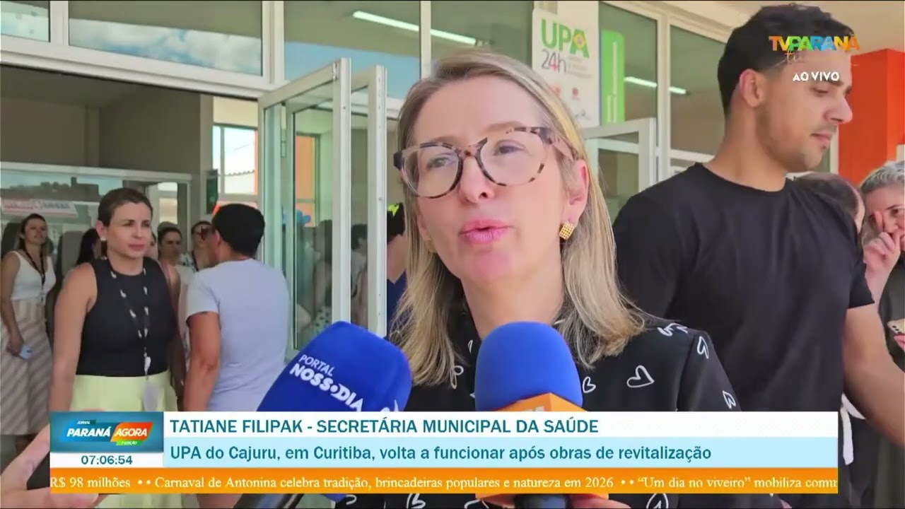 UPA do Cajuru, em Curitiba, volta a funcionar após obras de revitalização
