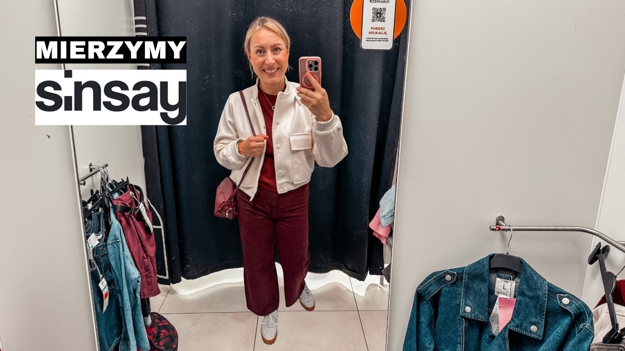 MIERZYMY: SINSAY | Nowa kolekcja - przegląd i gotowe stylizacje | JESIEŃ 2025