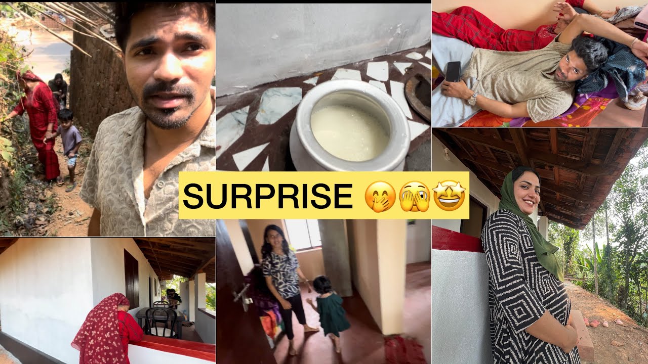 ഒരു കുഞ്ഞു surprise 🤩🤭😅😌|#farzanaashi #familyvlog 