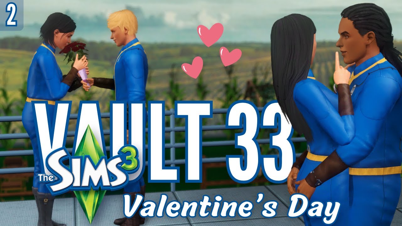 День святого Валентина в Убежище | Эпизод 2 | Sims 3: Убежище 33. Прохождение.