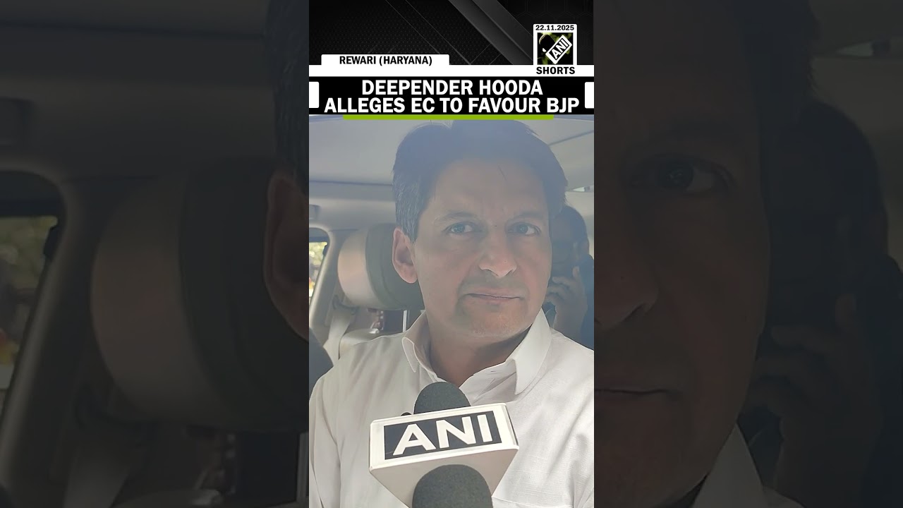 &ldquo;Our fight to save democracy&rdquo;, Congress MP Deepender Hooda alleges EC to favour BJP in elections