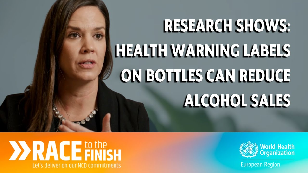 Research shows: health warning labels on bottles can reduce alcohol sales