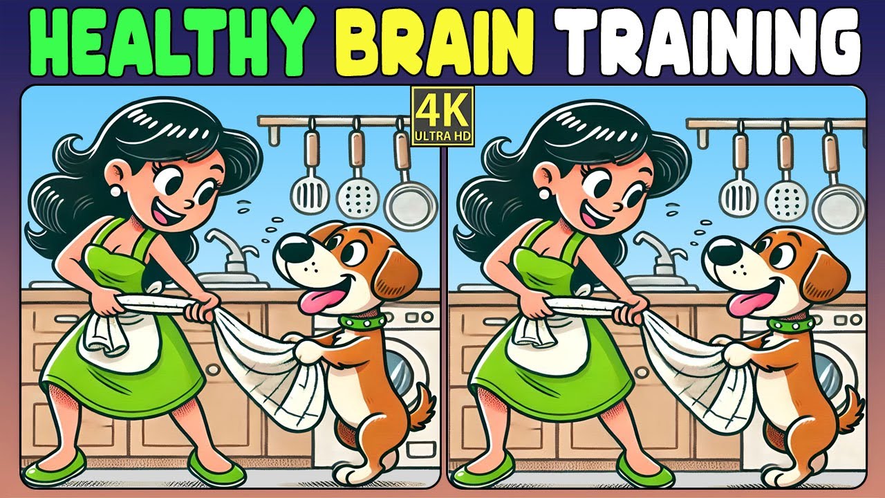 Spot the 3 differences | Super Challenge brain cracker with solutions!