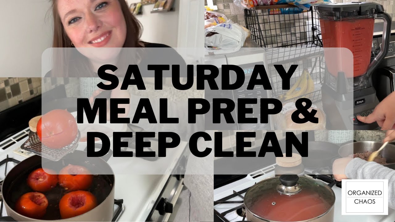 *NEW EPISODE* SATURDAY MEAL PREP / DEEP CLEAN / BUSY AFTERNOON / FAMILY RECIPES / CLEAN WITH ME