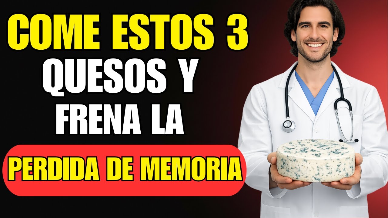 Neurólogo REVELA: 3 Quesos que FRENAN la perdida de memoria en Adultos Mayores