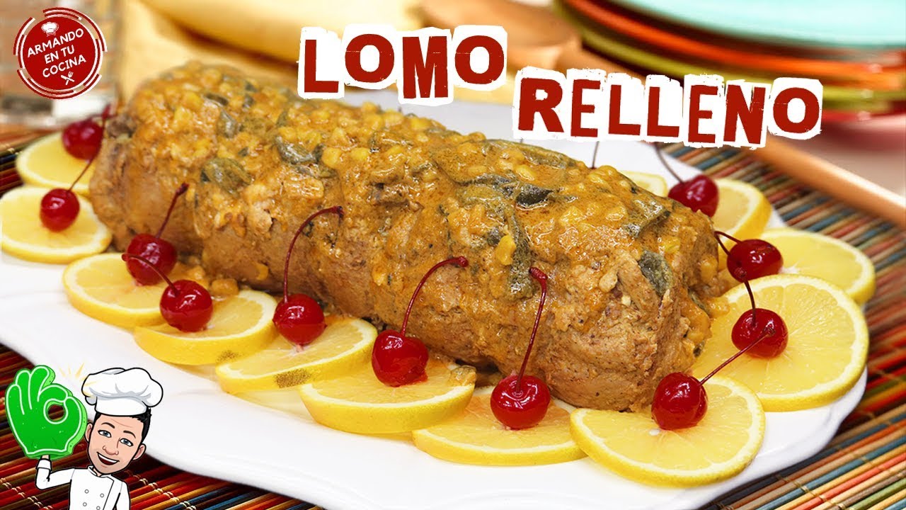 LOMO RELLENO SIN HORNO | RECETA FÁCIL Y DELICIOSA