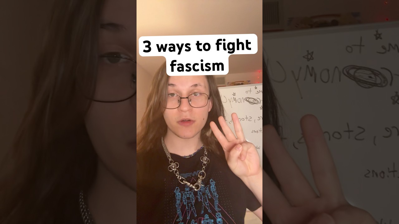 3 ways to fight fascism