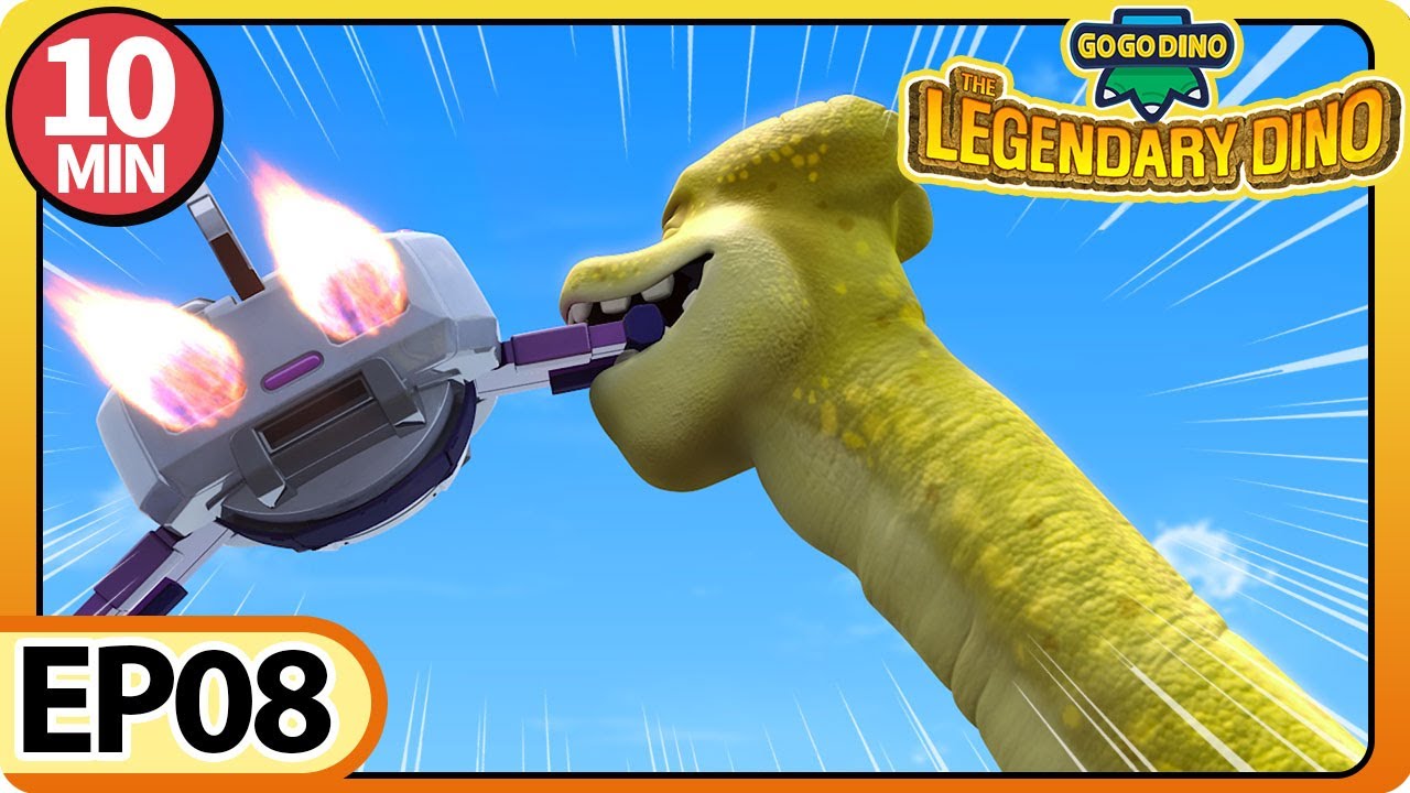 [GOGODINO: The Legendary Dino] E08 The Ultimate Fight | Dinosaurs for Kids | Cartoon | Toys