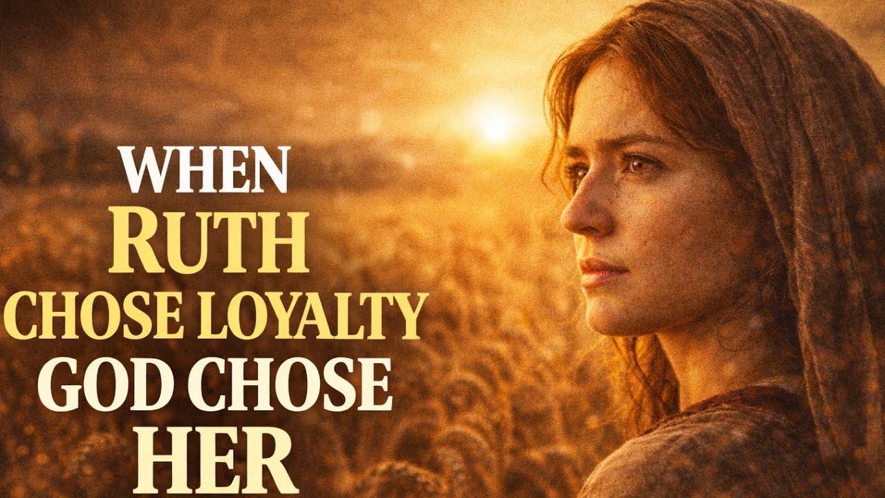 When Ruth Chose Loyalty, God Chose Her | A Story of Faith and Redemption (Ruth 1–4)