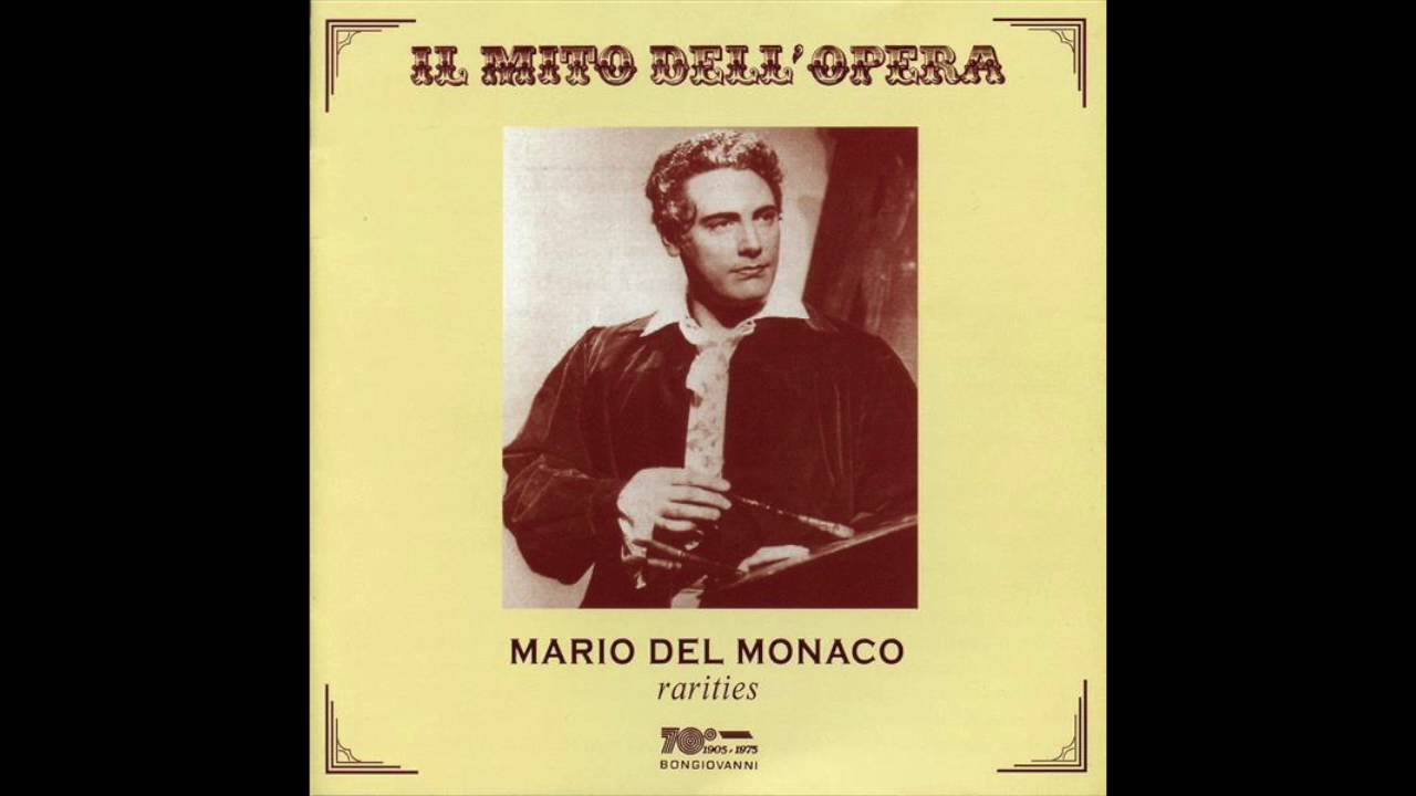 Mario Del Monaco Voce e Notte 1951 Audio HQ Rarities!!!