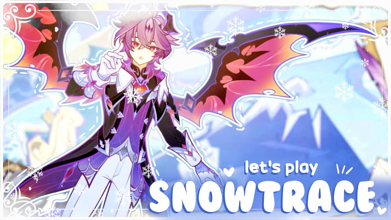 Play Snowtrace with Me - ❄️ (+ Voiceover) - cozy genshin gameplay .𖥔 ݁ ˖
