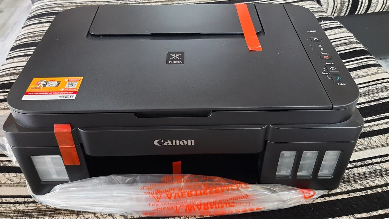 Canon Pixma G2000 All In One Ink Tank Printer Setup & Review