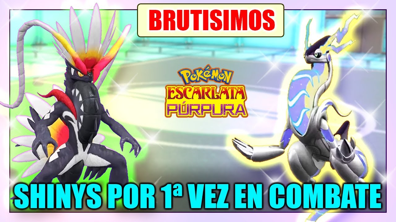 KORAIDON SHINY y MIRAIDON SHINY en COMBATE por 1ª VEZ (LEGALES)! SON BUENÍSIMOS, SON una LOCURA