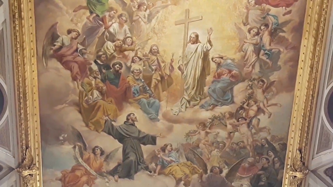 Antifona Franciscus Pauper et humilis - Knisja S. Frangisk Valletta Malta.