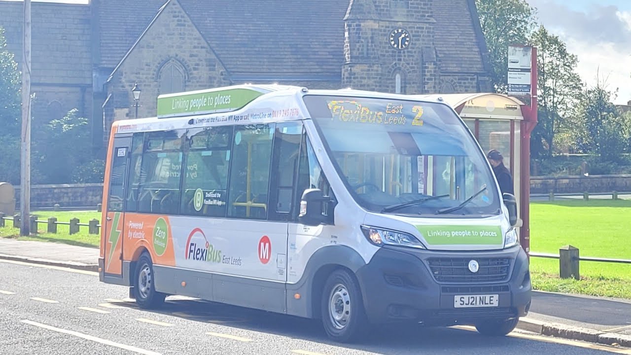 [HD WS] *NEW SERVICE* First Leeds 59201 (SJ21 NLE) On The ELF 2
