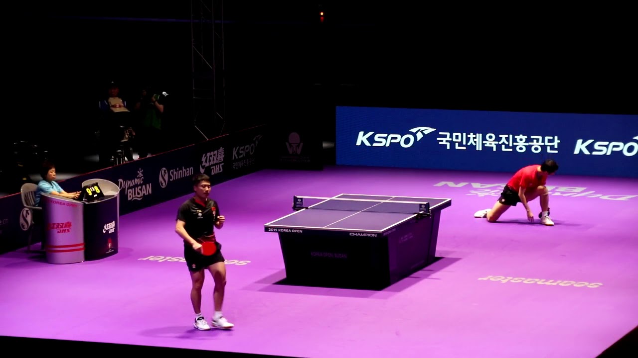 Xuperman 쉬신(Xu xin) vs 량징쿤(Liang jingkun) /코리아오픈 8강