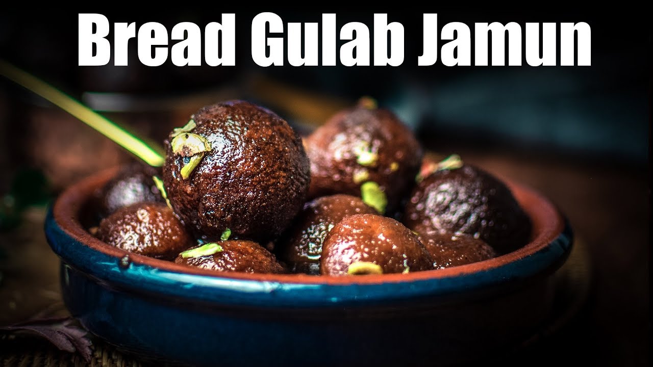 Bread Gulab Jamun Recipe | Instant Bread Gulab Jamun - How To Make Gulab Jamun With Bread