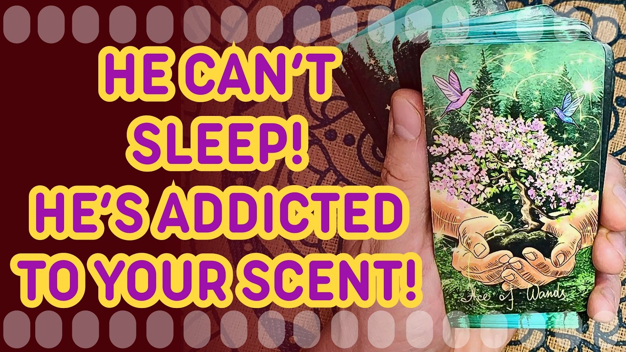 Он пристрастился к твоему запаху! 🌸 Он не может спать, потому что его преследуют твои прикосновен...