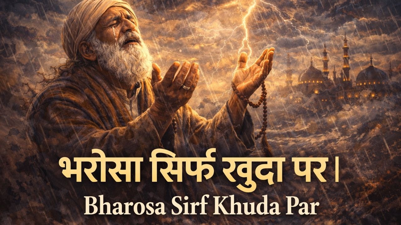 Bharosa Sirf Khuda Par | भरोसा सिर्फ खुदा पर | Tawakkul | Soulful Sufi Qawwali 2026