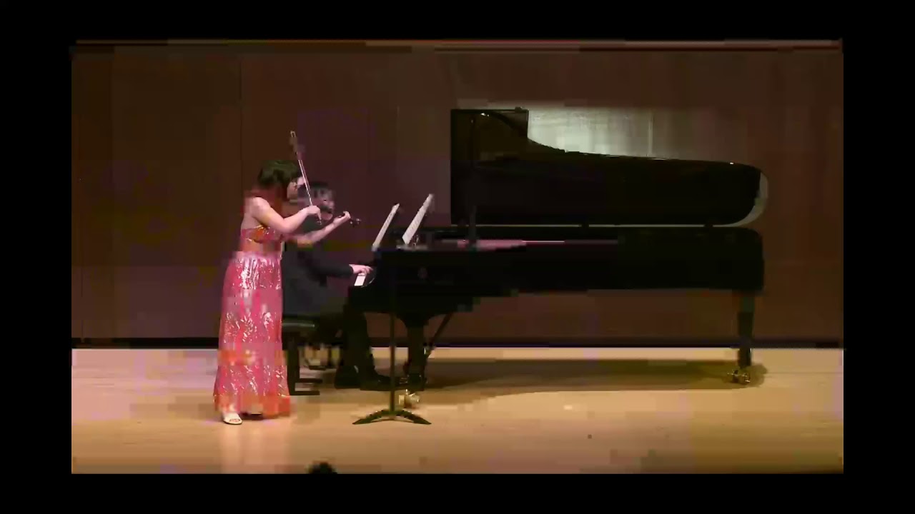 Brahms: Violin Sonata 2, Op. 100 - Gabrielle Chou and Randy Ryan