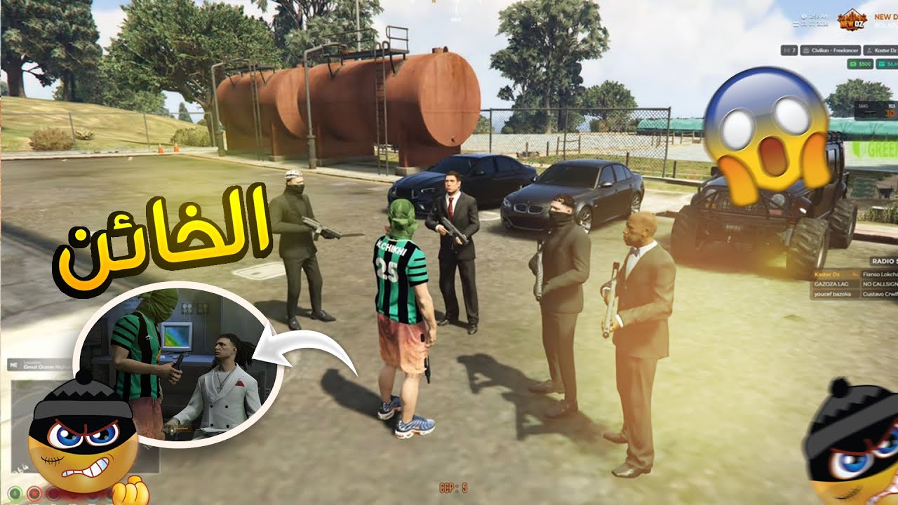 أولاد الحومة | ضد مافيا 😱 معركة طويلة | قراند الحياة الواقعية gta5 rp dz 