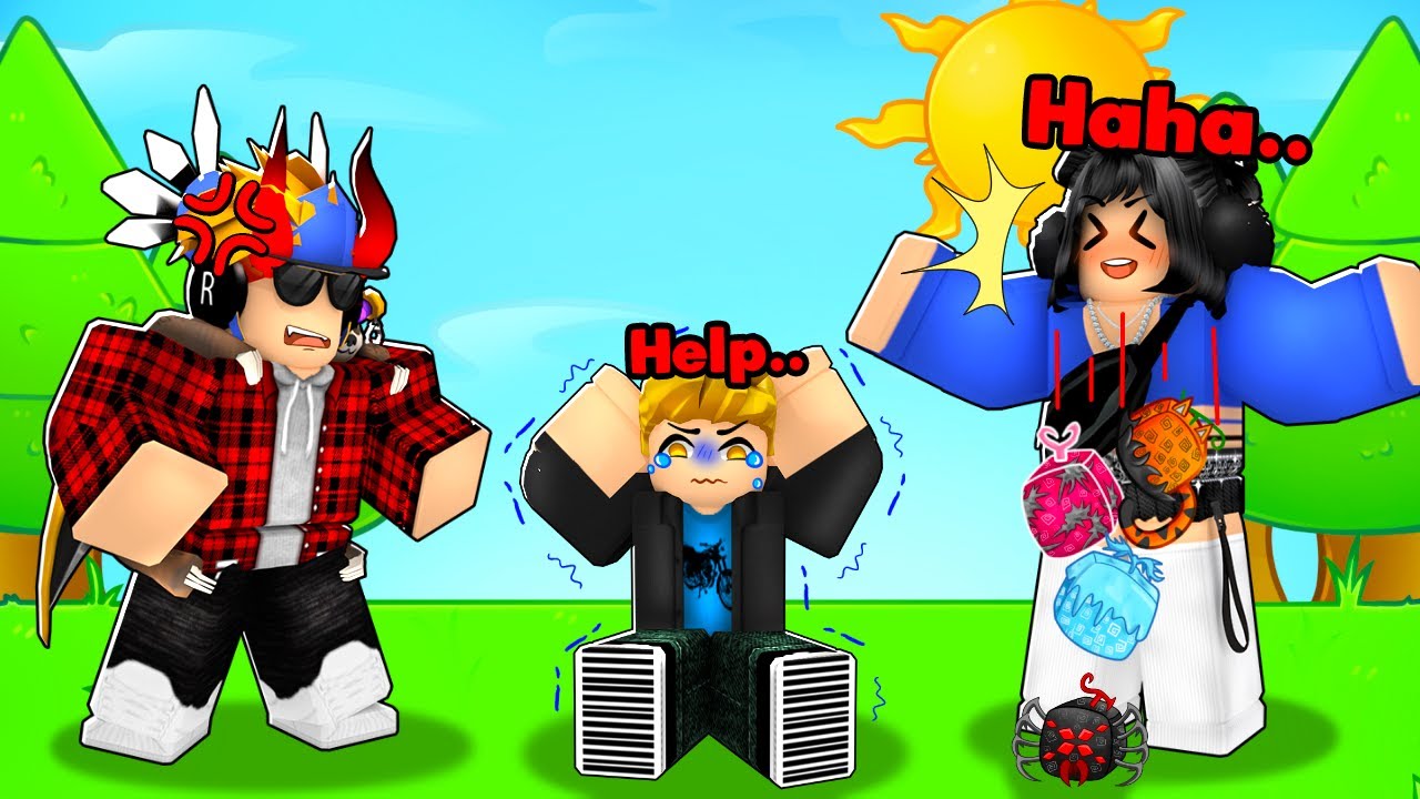 She FAKED Being Poor To Get FREE Fruits, So I Did THIS... (ROBLOX BLOX FRUIT)
