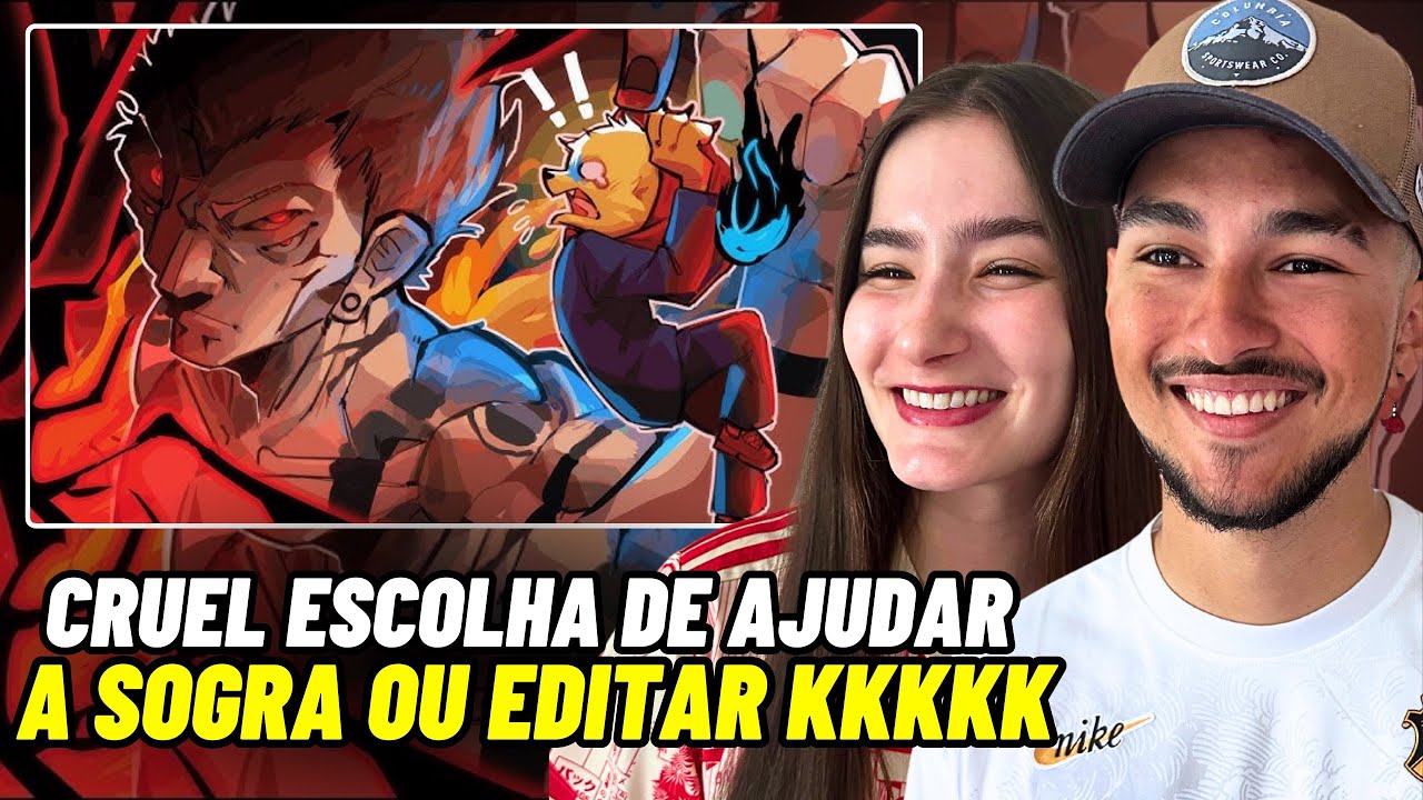 Apenas uma live | EDITOR AMALDIÇOADO editando SUKUNA do M4RKIM KKKKK! | Nog Edits