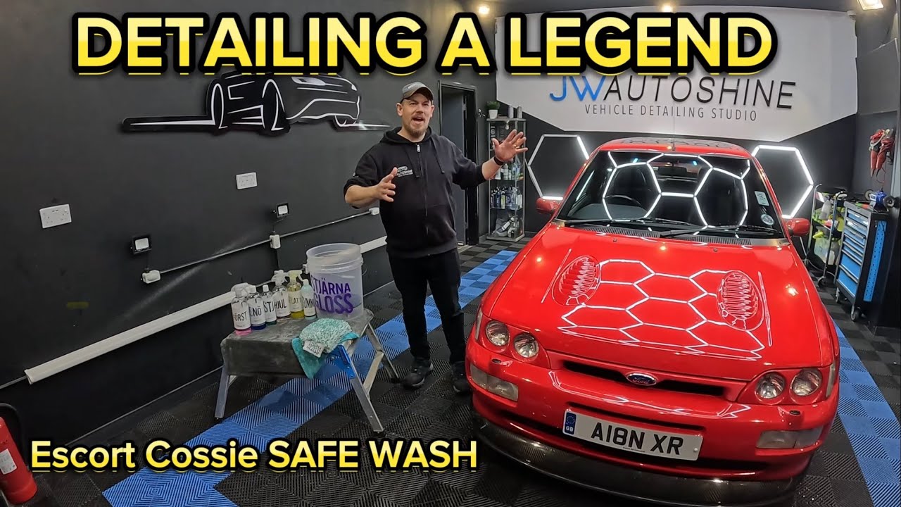 How to wash your own Car Safely! Full tutorial on a Ford Escort RS  Cosworth!