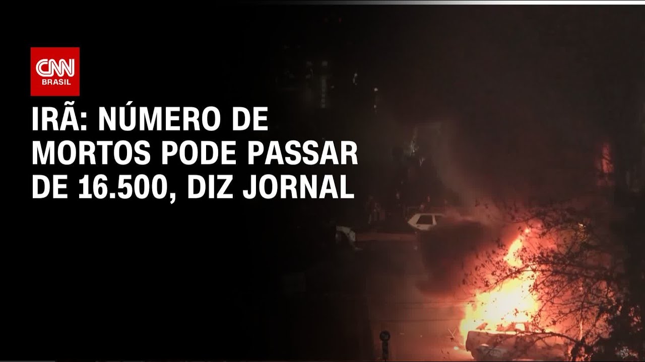 N&uacute;mero de mortos em protestos no Ir&atilde; pode ultrapassar 16.500, diz jornal | AGORA CNN