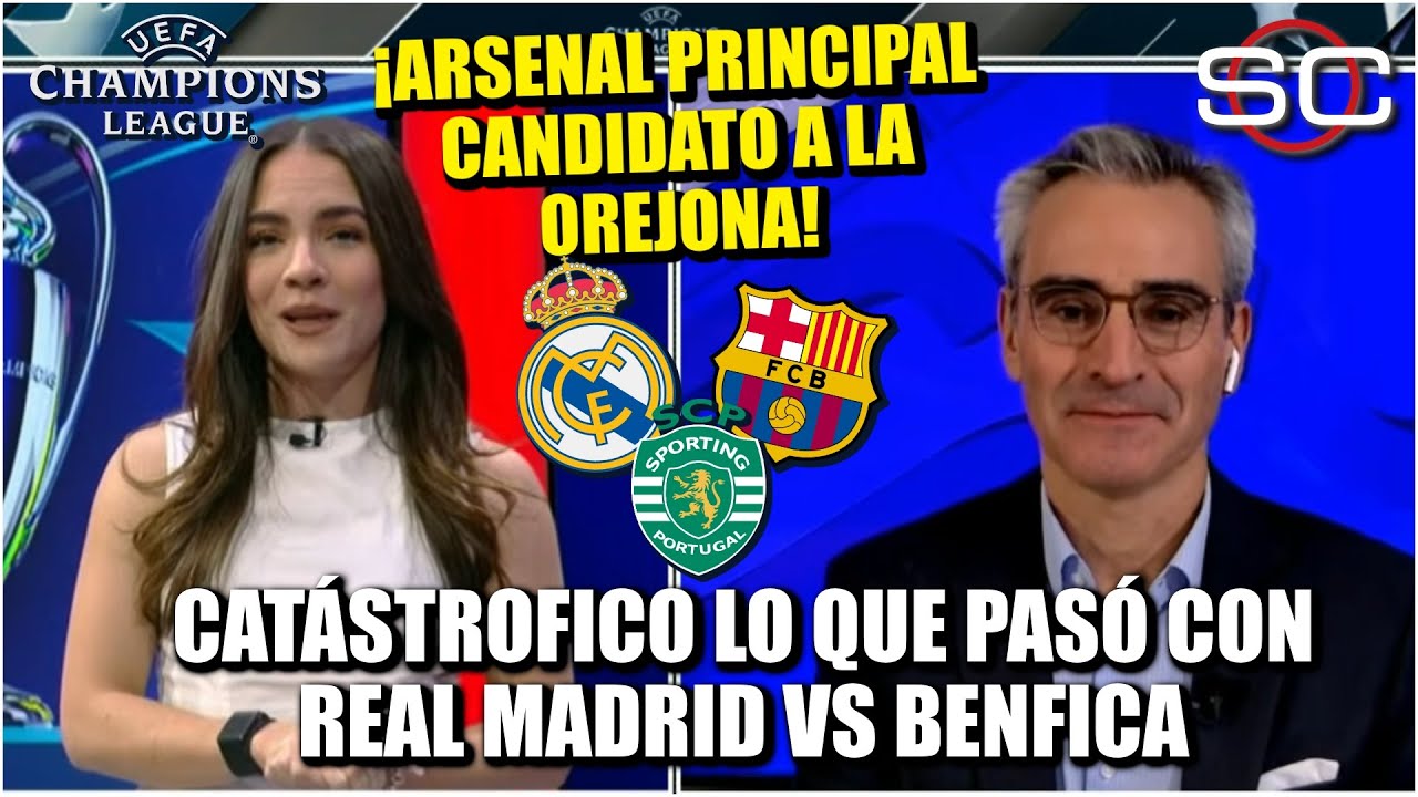 REAL MADRID FUE CATASTRÓFICO y DECEPCIONÓ. SPORTING la SORPRESA positiva de CHAMPIONS | SportsCenter