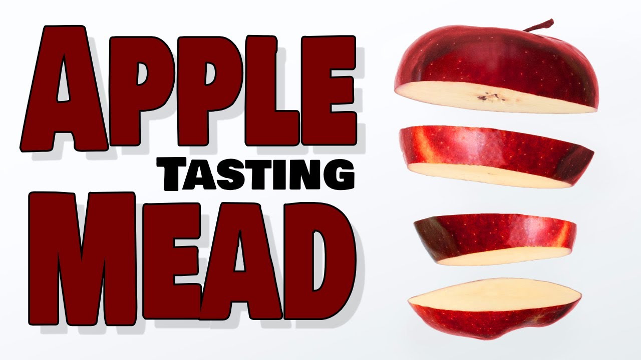 Apple Mead - Super Simple Cyser One YEAR Tasting (2021 Version Honey Wine with Apples)