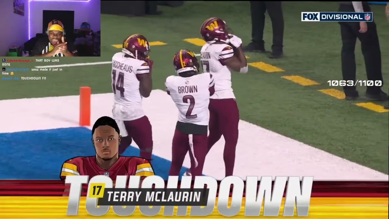JuJuReacts To Washington Commanders vs Detroit Lions | 2024 Full Game Highlights | Divisional Round