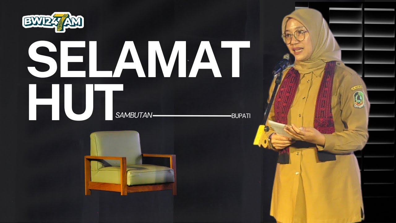 Bupati Banyuwangi Ipuk Fiestiandani Hadiri HUT BWI24JAM ke-7