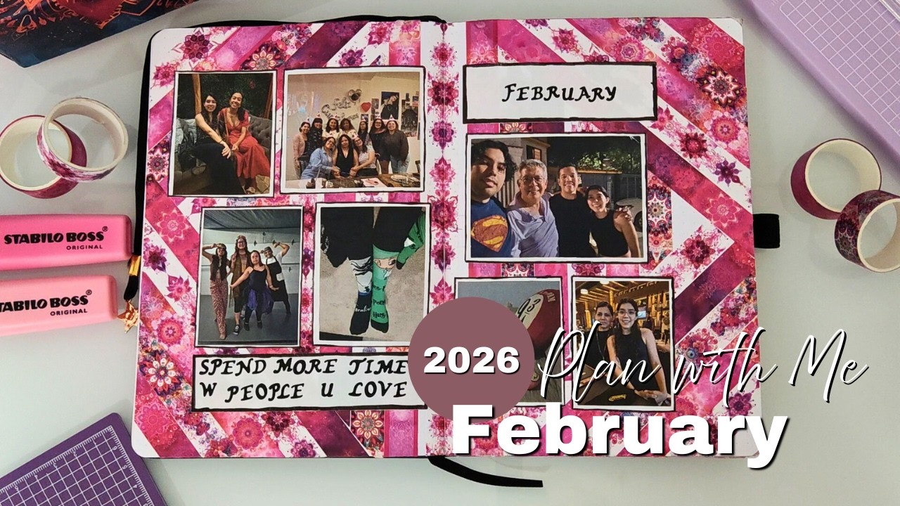 Bullet Journal Febrero 2026 + Unboxing de IEEBEE