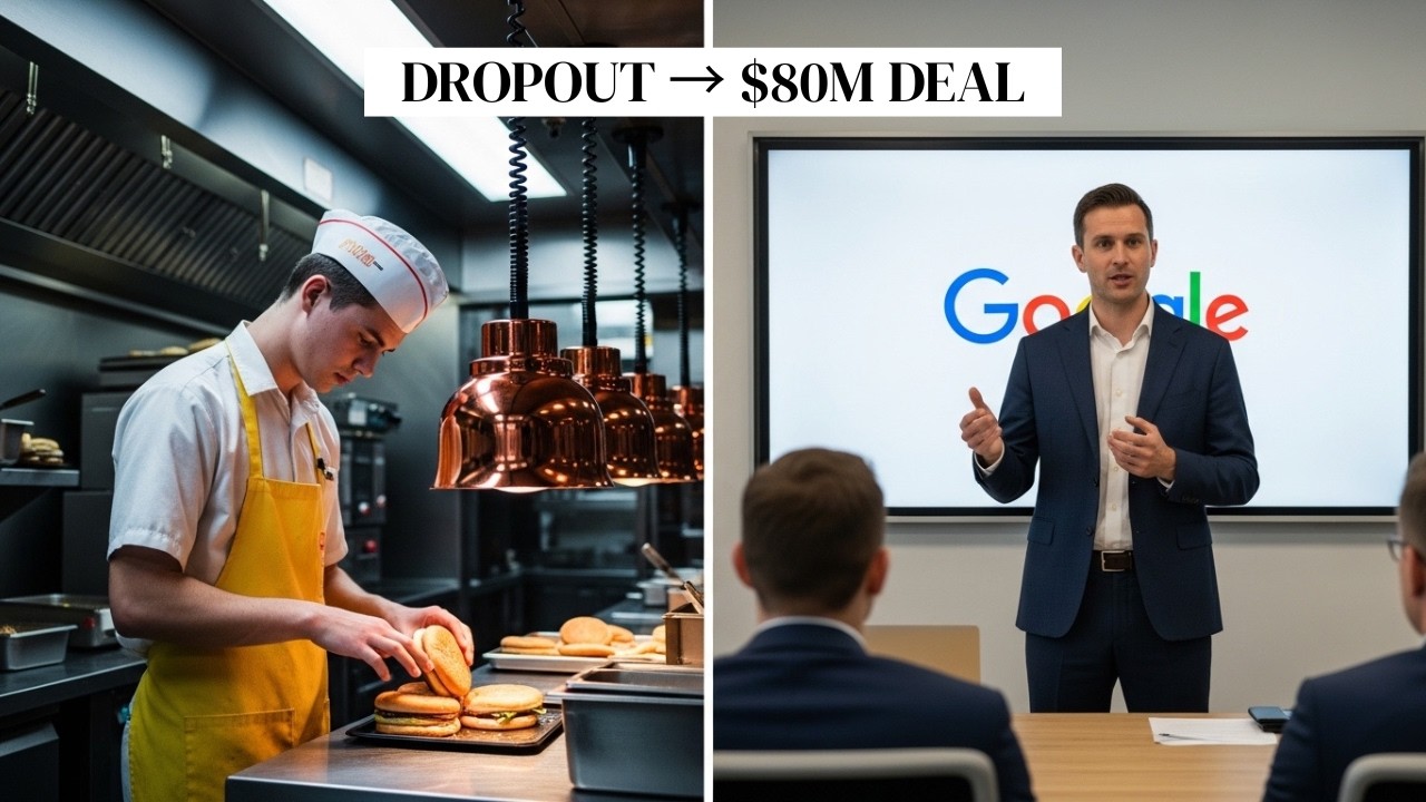 The Dropout Flipping Burgers—Until His Napkin Sketch Sold to Google for $80 Million