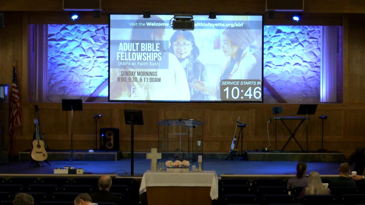 Sunday 8AM Service