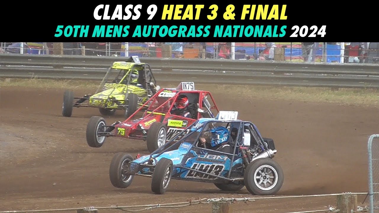 2024 Mens National Autograss Championships, Class 9 Heat 3 (ALL RACES) Yorkshire Dales
